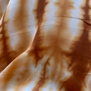 Beige Tye Dye Fabric